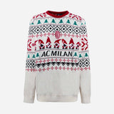 AC MILAN WHITE CHRISTMAS JUMPER