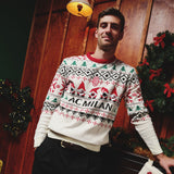 AC MILAN WHITE CHRISTMAS JUMPER