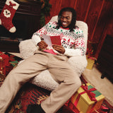 AC MILAN WHITE CHRISTMAS JUMPER