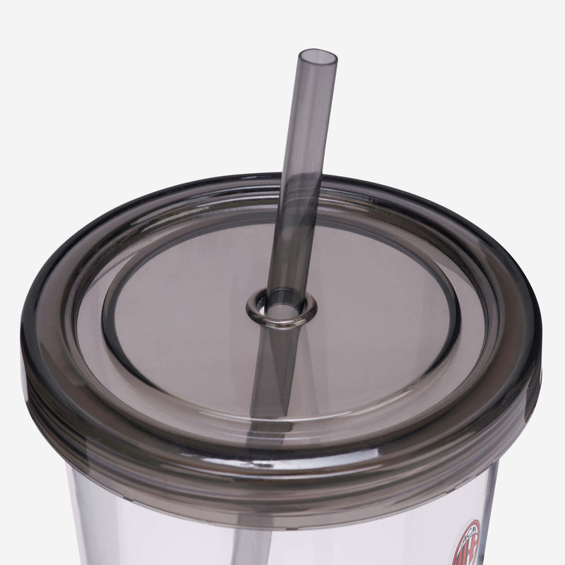 MILAN CUP WITH COVER AND STRAW