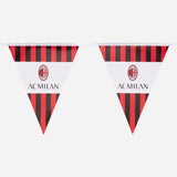 Paper triangular flags garland Milan