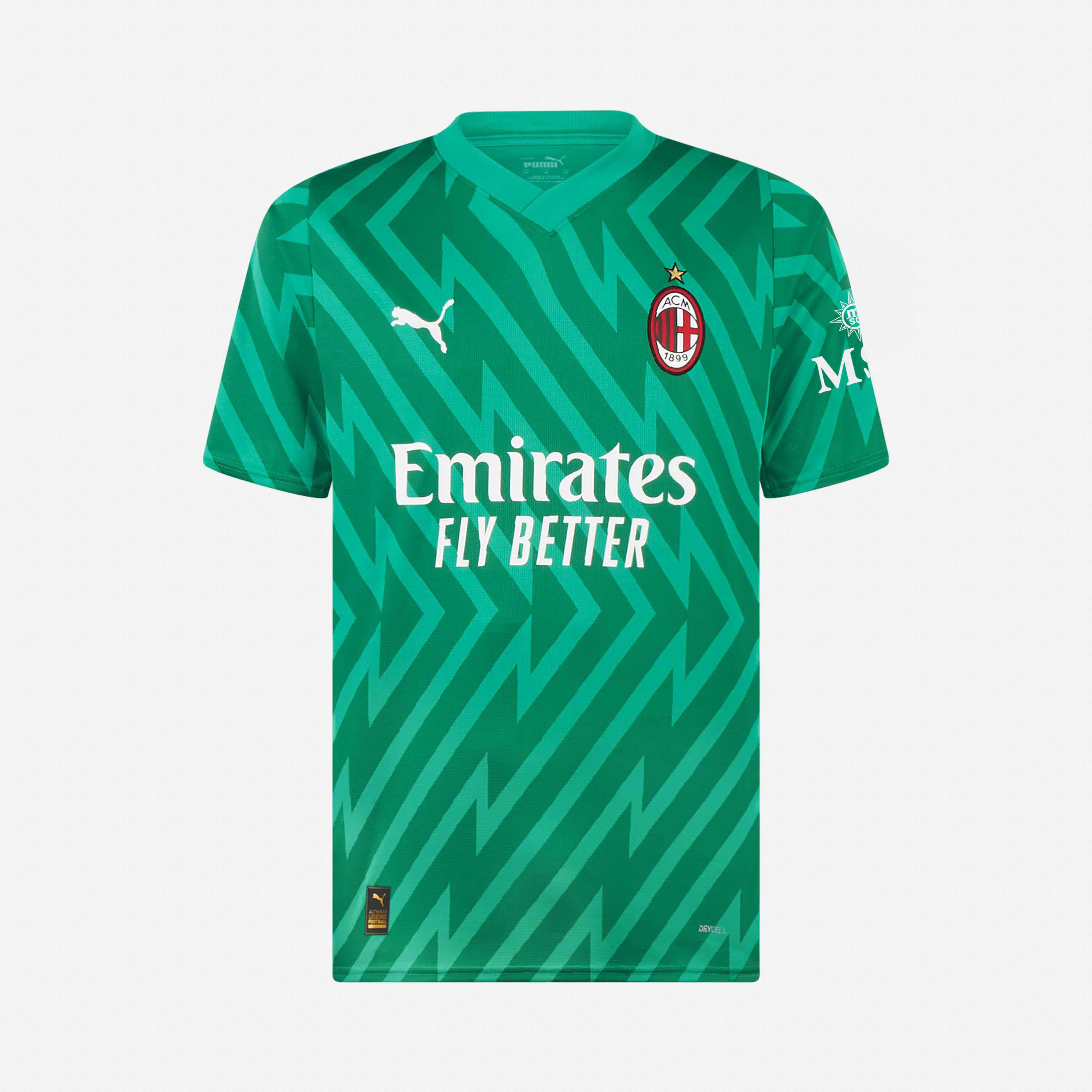 Buy AC Milan Goalkeeper Jersey 2022/23 Player Version