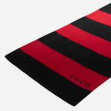 AC MILAN STRIPED SCARF IN MIXED CASHMERE