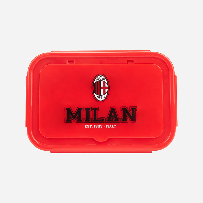 AC Milan Lunch box with Cutlery