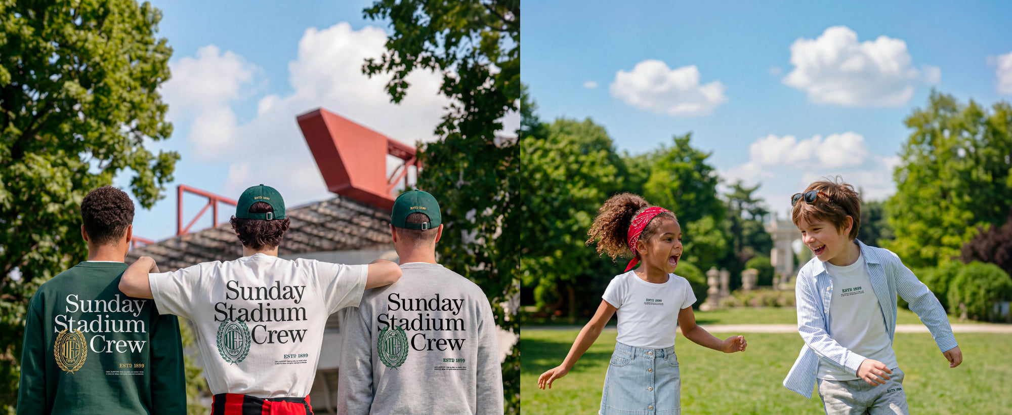 AC Milan Sunday Stadium Crew Collection
