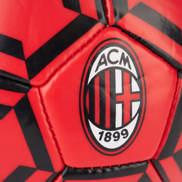 PALLONE MILAN ROSSO CON LOGO