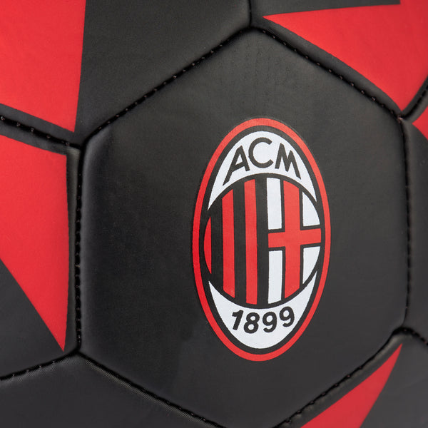 PALLONE MILAN NERO CON LOGO