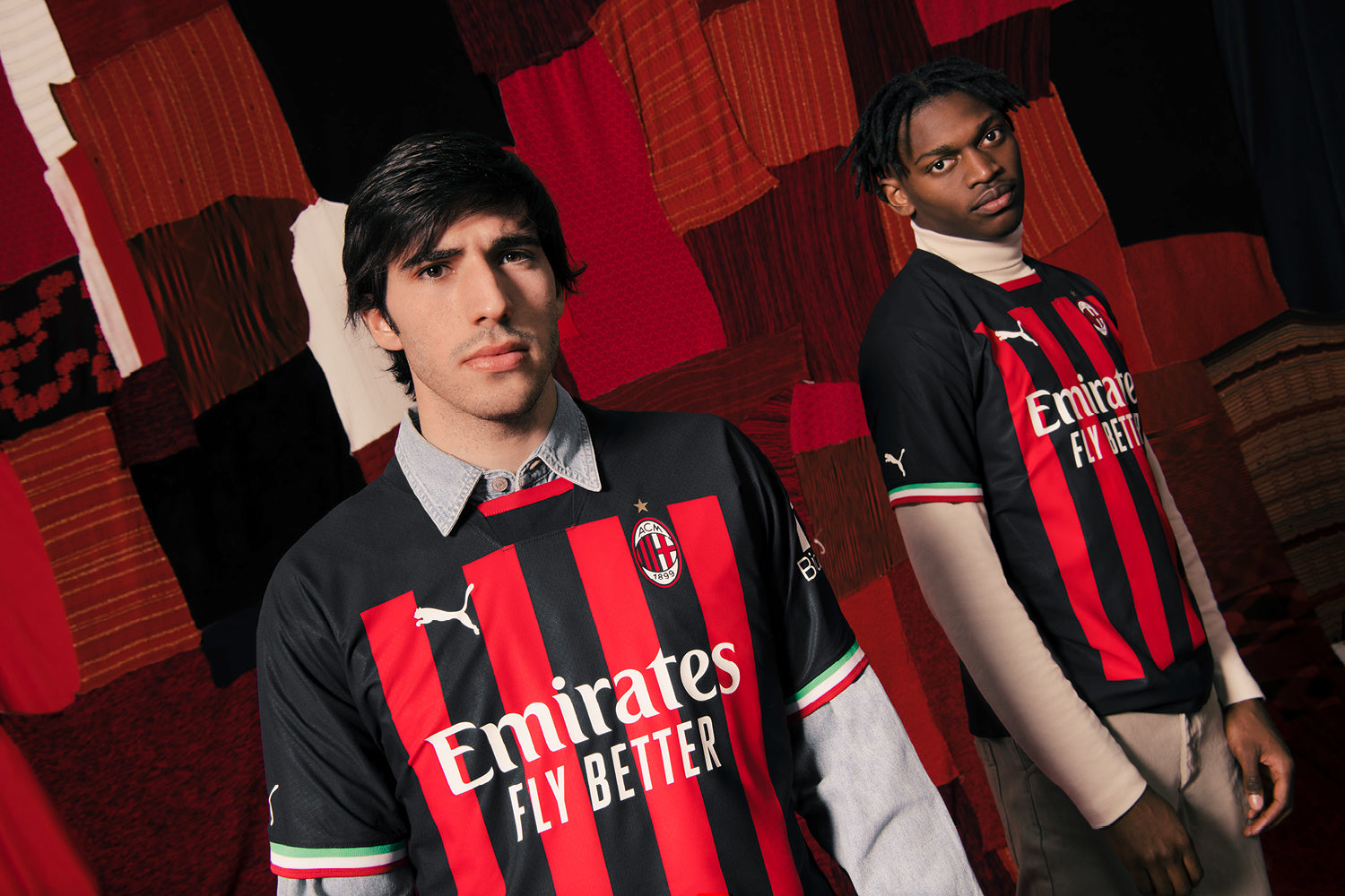 AC Milan Casual Fans cotton presentation tracksuit 2022/23 - Puma –