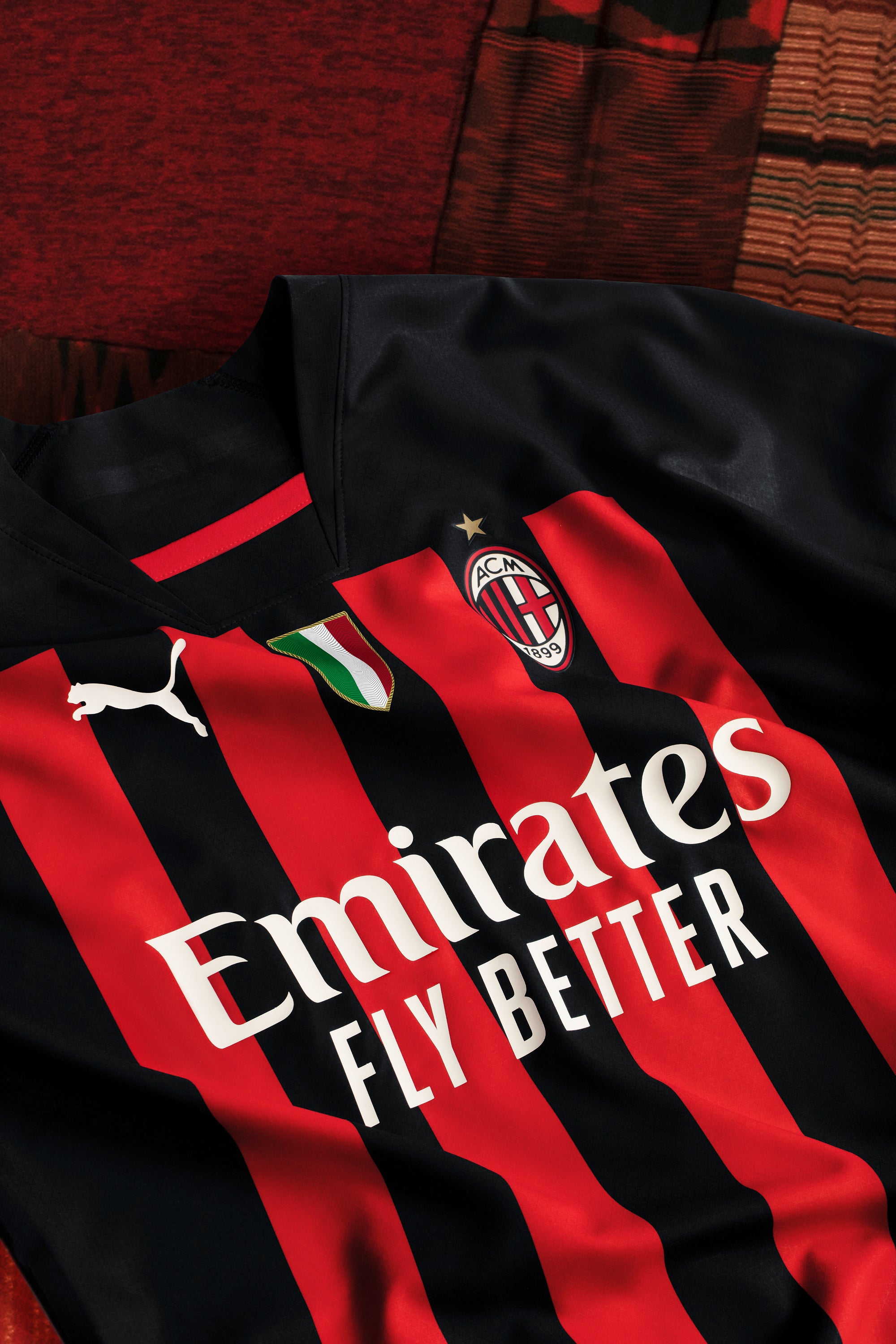 AC Milan Home Shirt 2022-23 - Kids