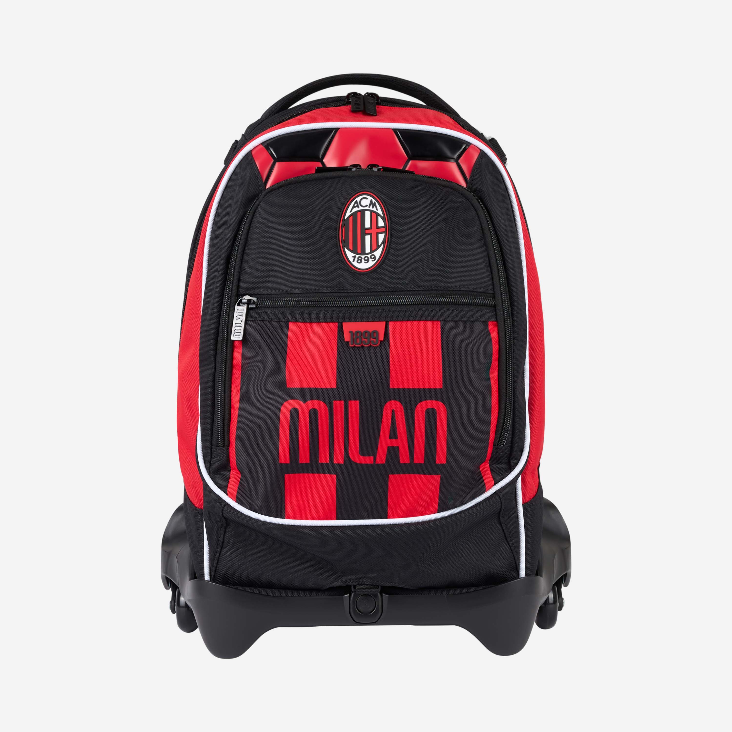 AC MILAN SCHOOL TROLLEY BACKPACK