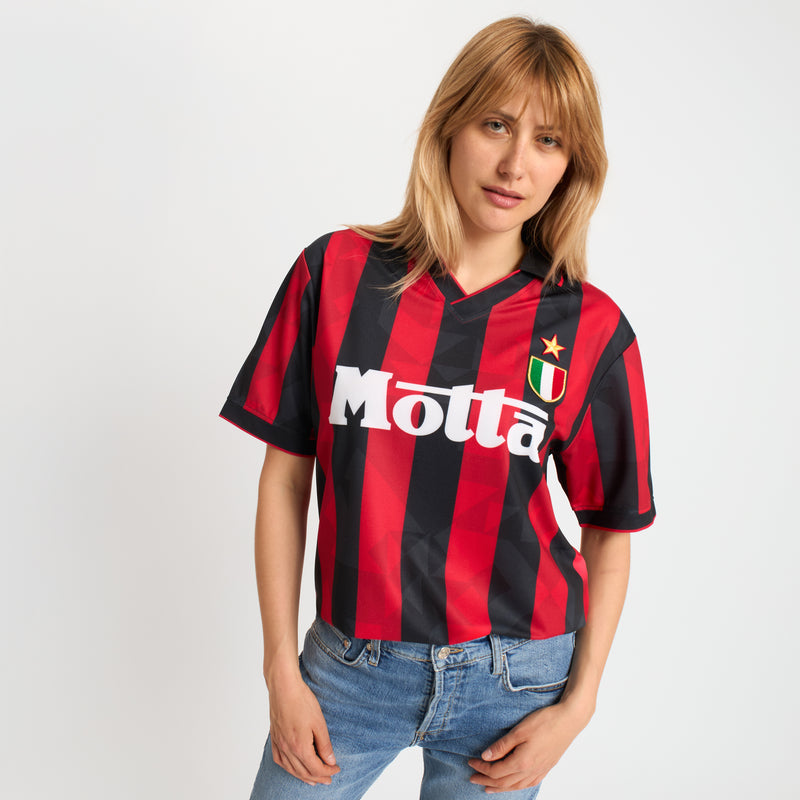 Maillot Milan AC Retro Vintage 1993-1994 Domicile Homme – Foot Sport – Maillots & Équipements Foot Sport Maillot Milan AC Retro Vintage 1993-1994 Domicile Homme – Foot Sport – Maillots & Équipements Foot Sport