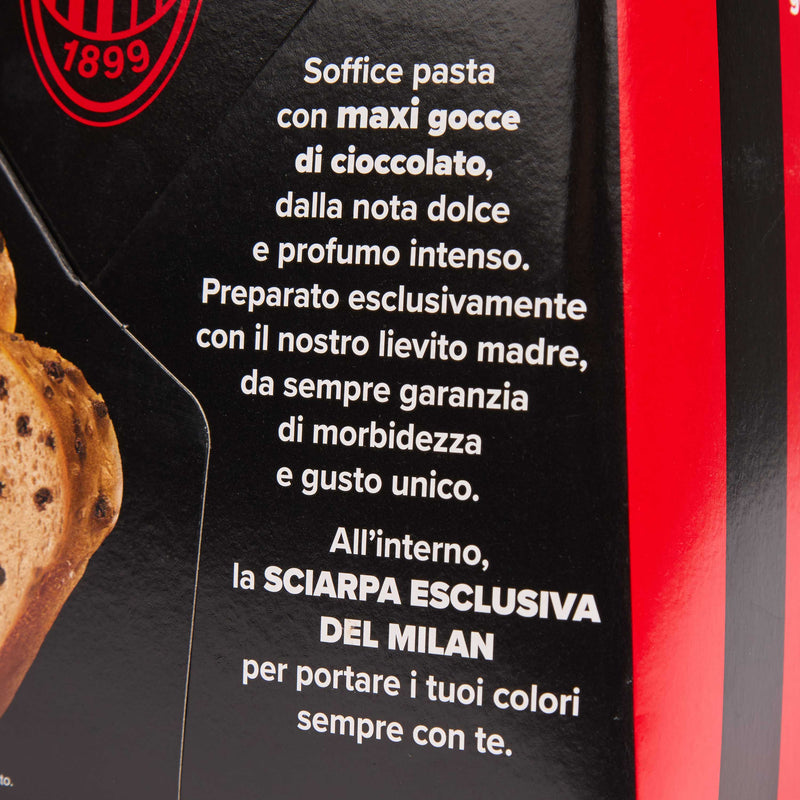 AC MILAN PANETTONE WITH SCARF