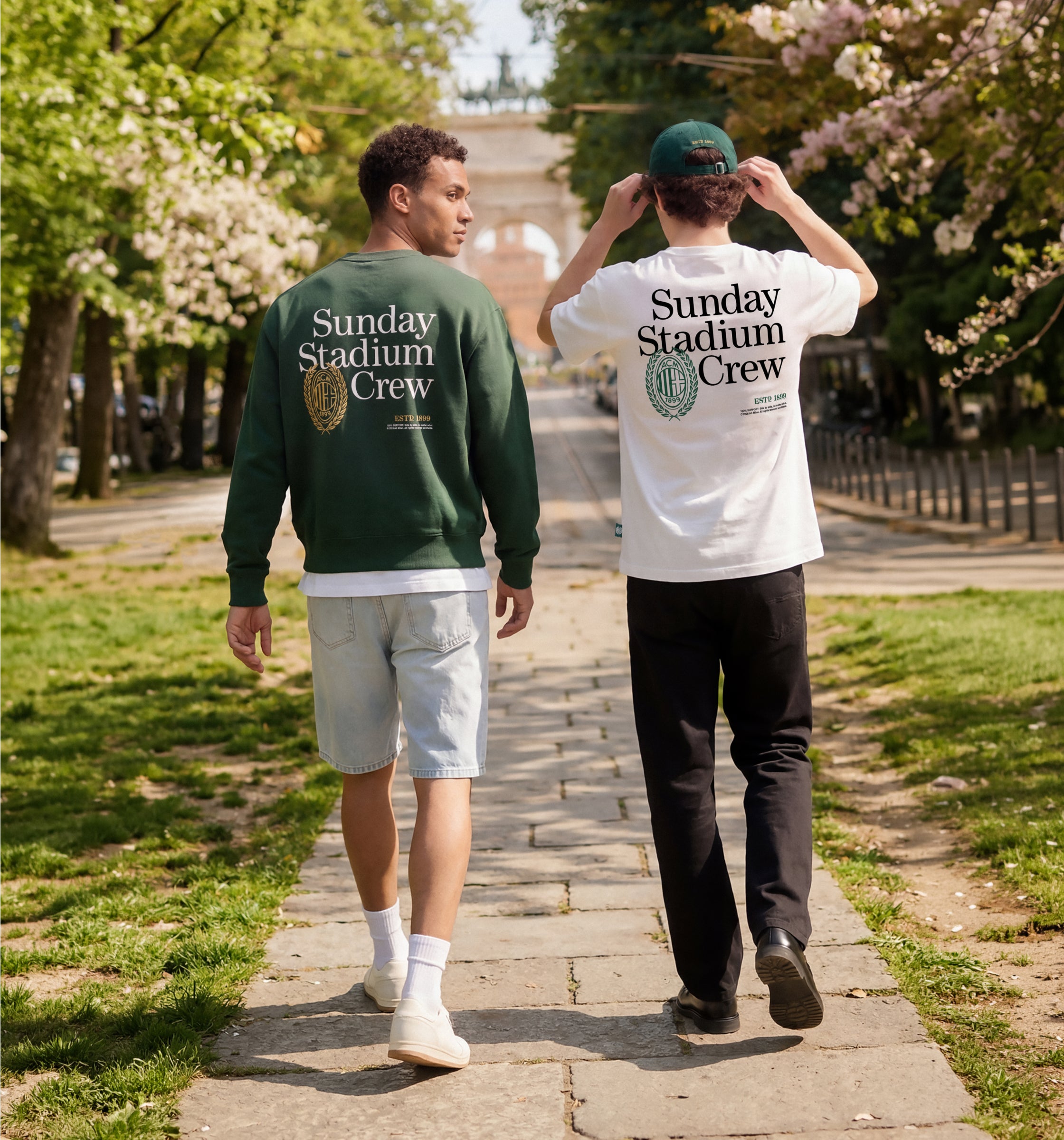 AC Milan Sunday Stadium Crew Collection