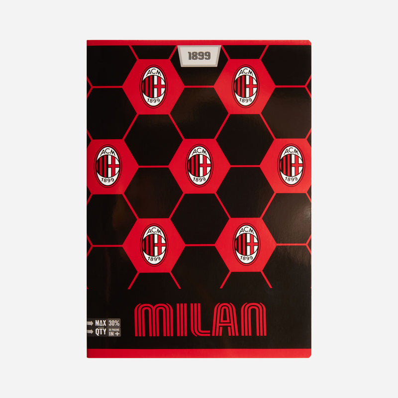 AC MILAN CHECKED NOTEBOOK