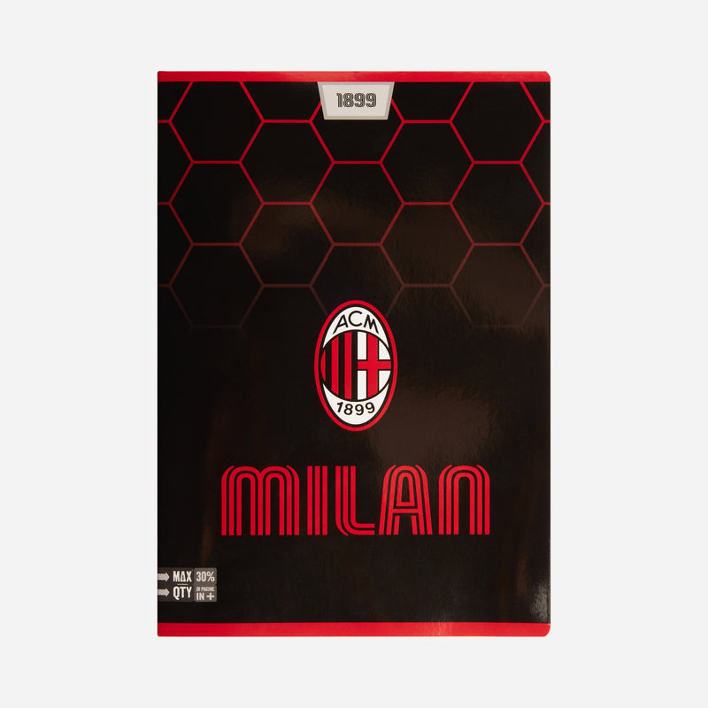 AC MILAN CHECKED NOTEBOOK