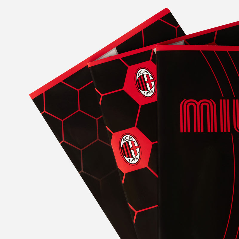 AC MILAN CHECKED NOTEBOOK