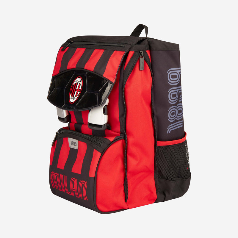 AC MILAN RED&BLACK LARGE BACKPACK