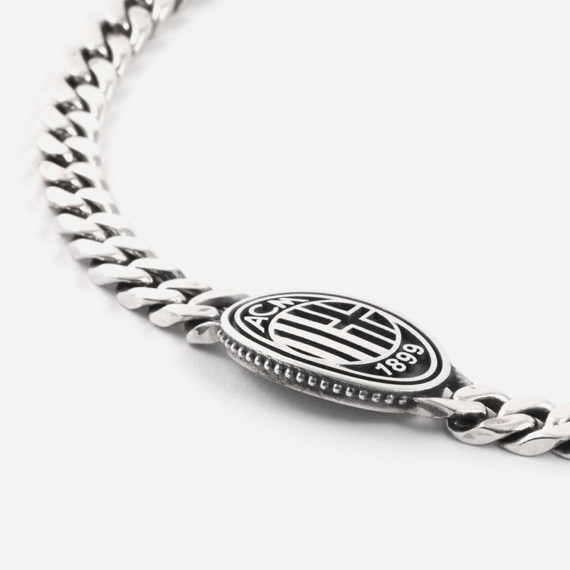 NOVE25 X MILAN - SILVER LOGO BRACELET