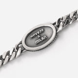 NOVE25 X MILAN - BRACCIALE ARGENTO STEMMA