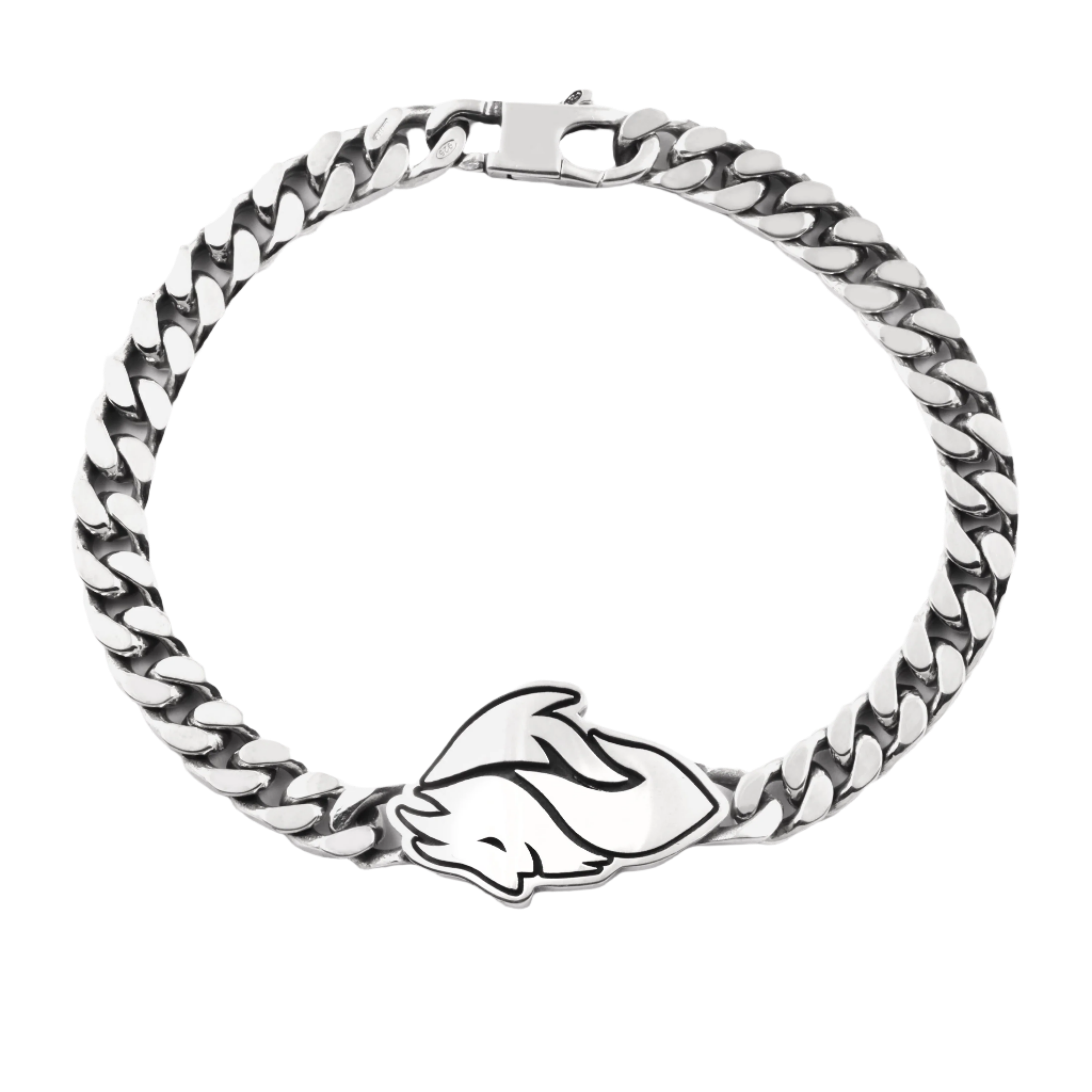 NOVE25 X MILAN - SILVER DEVIL BRACELET