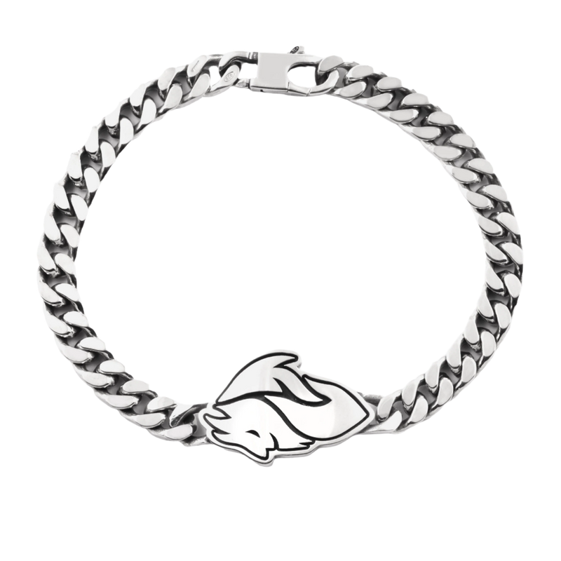 NOVE25 X MILAN - SILVER DEVIL BRACELET