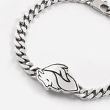 NOVE25 X MILAN - SILVER DEVIL BRACELET