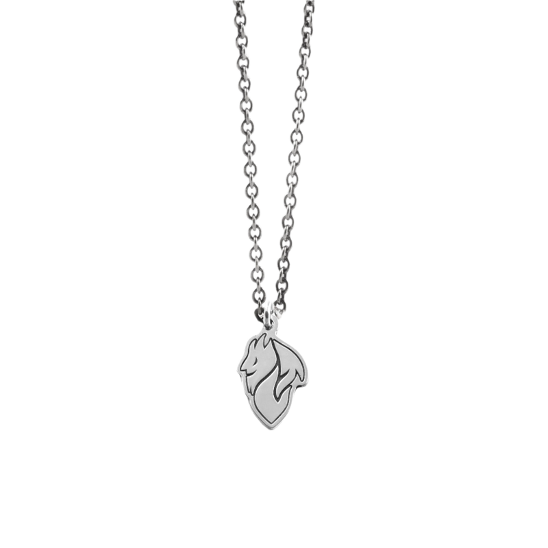 NOVE25 X MILAN - SILVER DEVIL NECKLACE