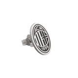 NOVE25 X MILAN - SILVER LOGO EARRING