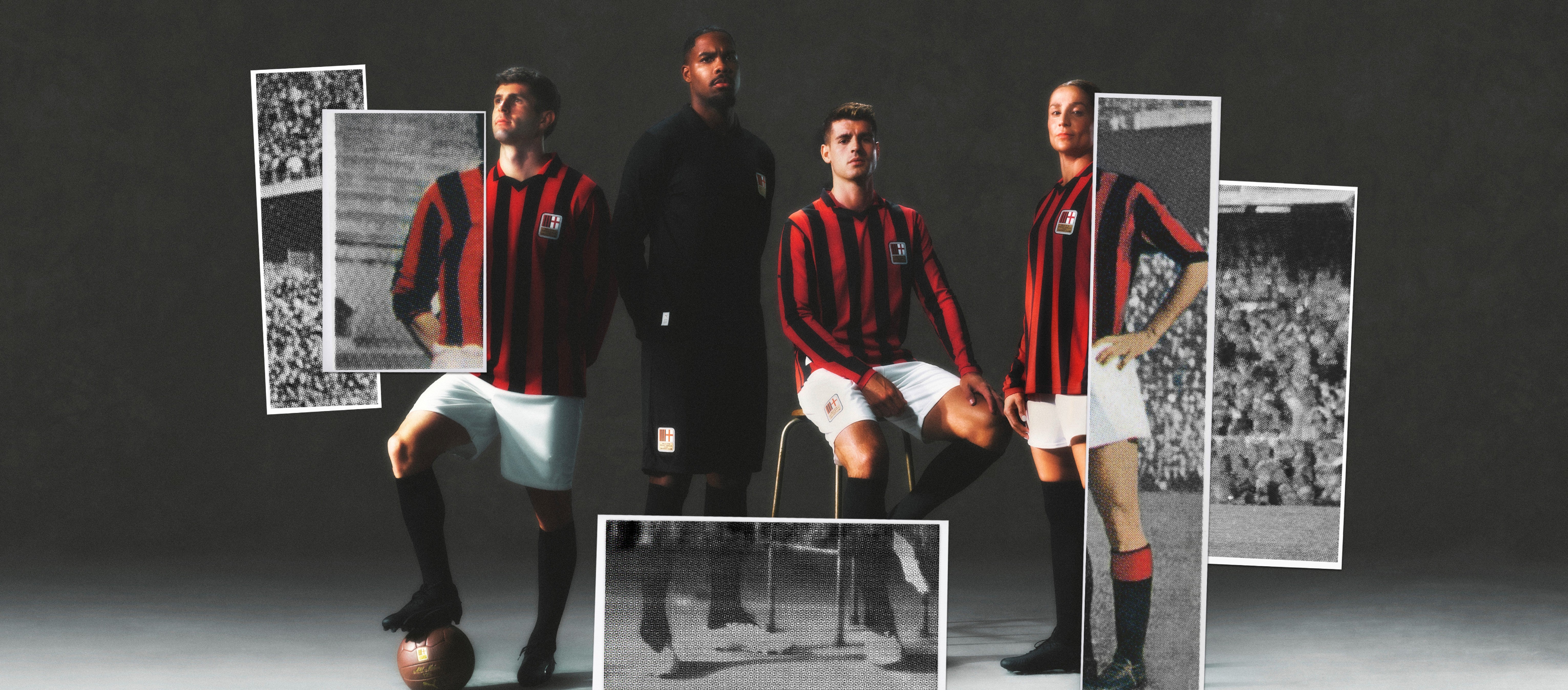 Puma Ac Milan 125th Anniversary Authentic Long Sleeve Jersey