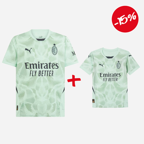 BUNDLE GOALKEEPER THIRD ADULT JERSEY + GOALKEEPER THIRD KIDS' JERSEY