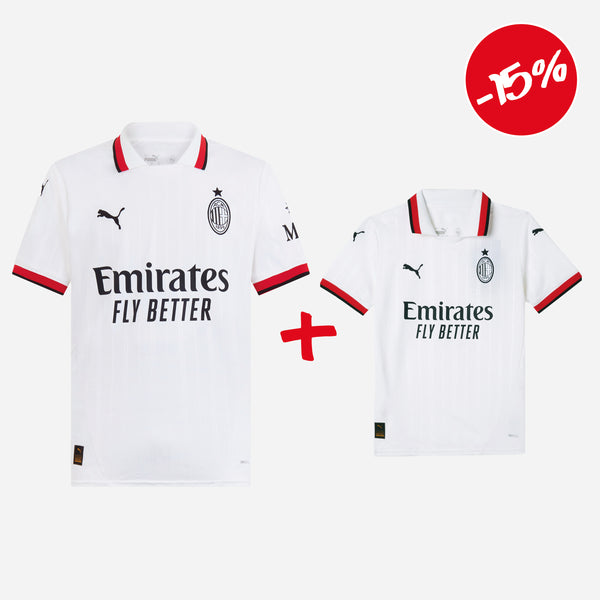 BUNDLE MAGLIA AWAY ADULTO + MAGLIA AWAY BAMBINO