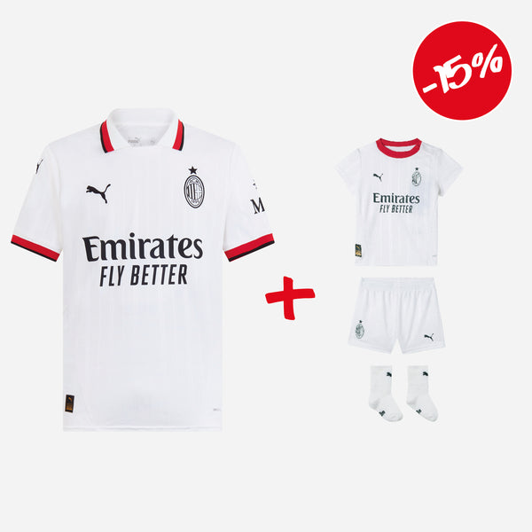 BUNDLE MAGLIA AWAY ADULTO + KIT AWAY NEONATO