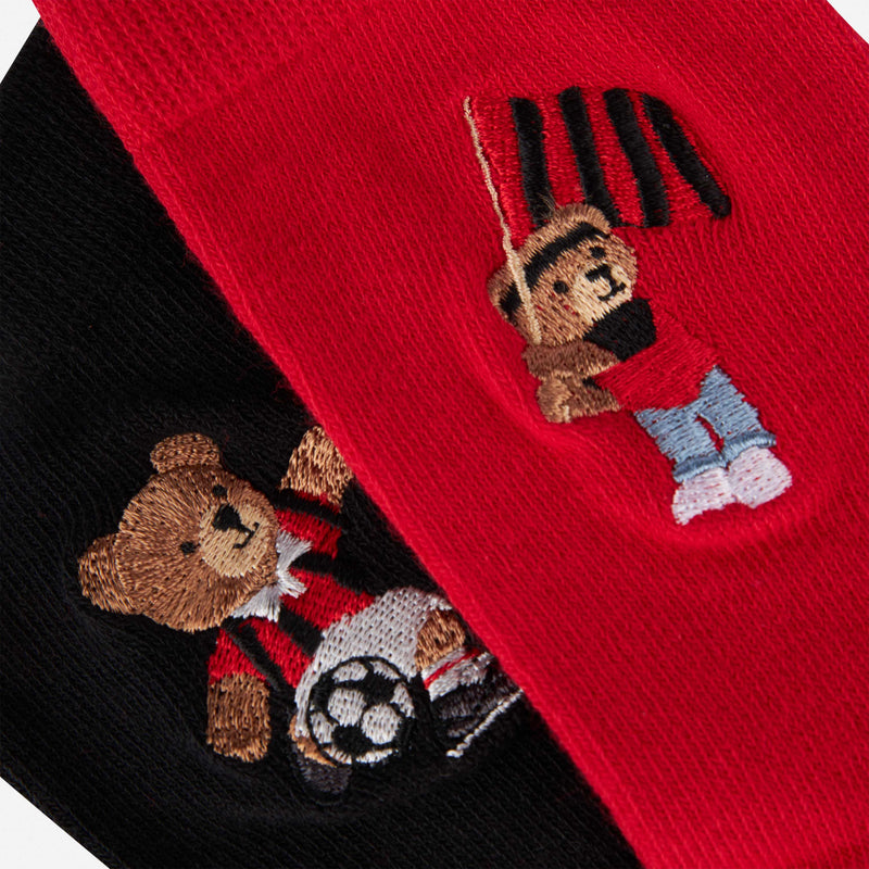 AC MILAN KIDS TEDDY SOCKS BOX SET