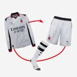 BUNDLE SILVER JERSEY + SHORTS + SOCKS PUMA X AC MILAN X SLAM JAM
