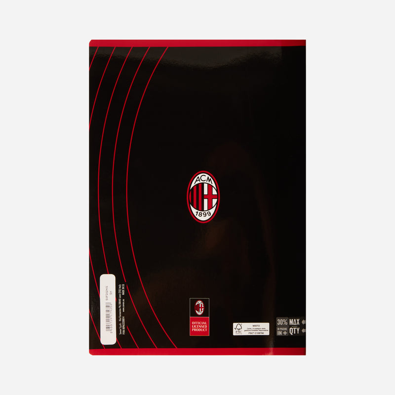 AC MILAN RULED NOTEBOOK