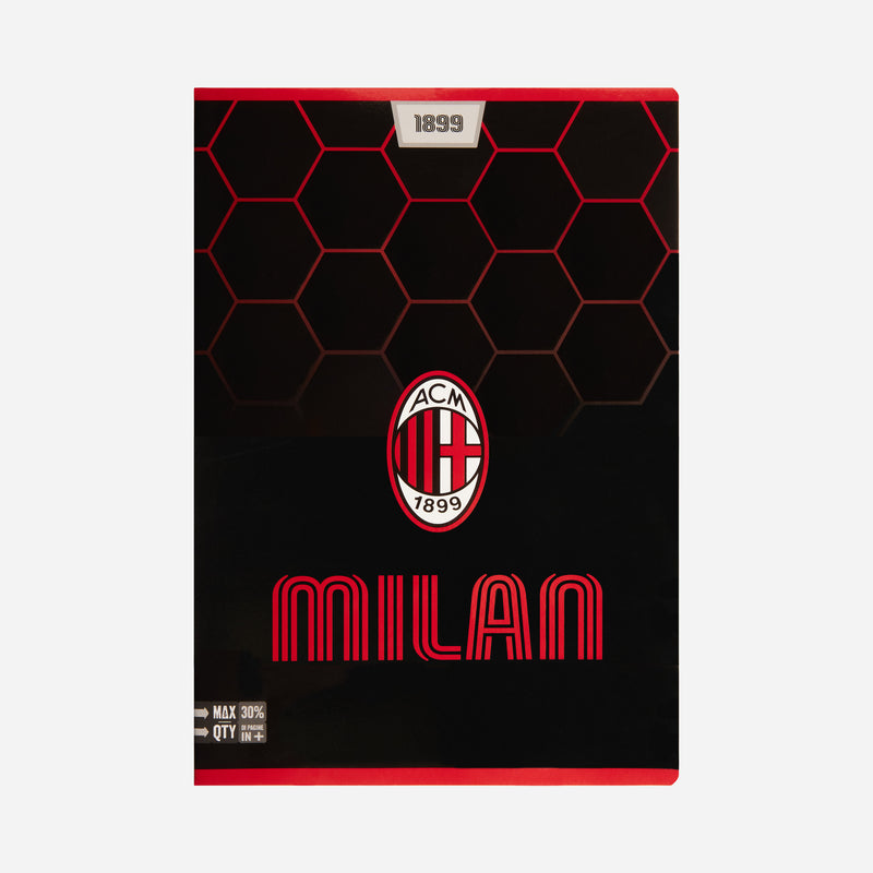 AC MILAN RULED NOTEBOOK