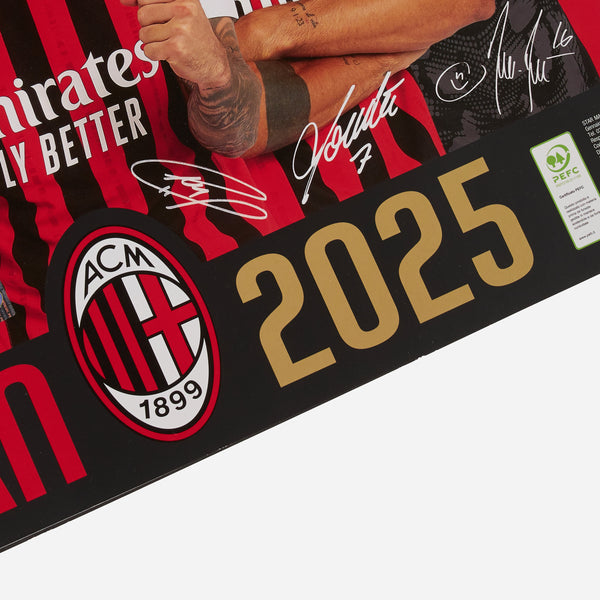 AC MILAN 2025 CALENDAR COLLECTION EDITION