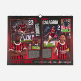 CALENDARIO MILAN 2025 DA COLLEZIONE