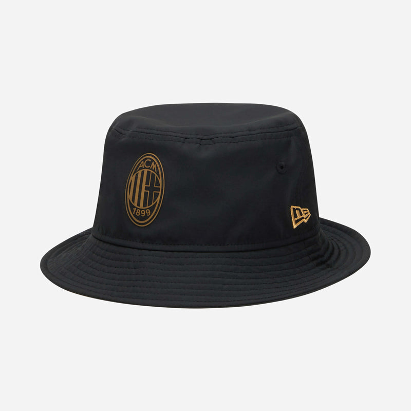 NEW ERA X AC MILAN BUCKET HAT WITH LOGO