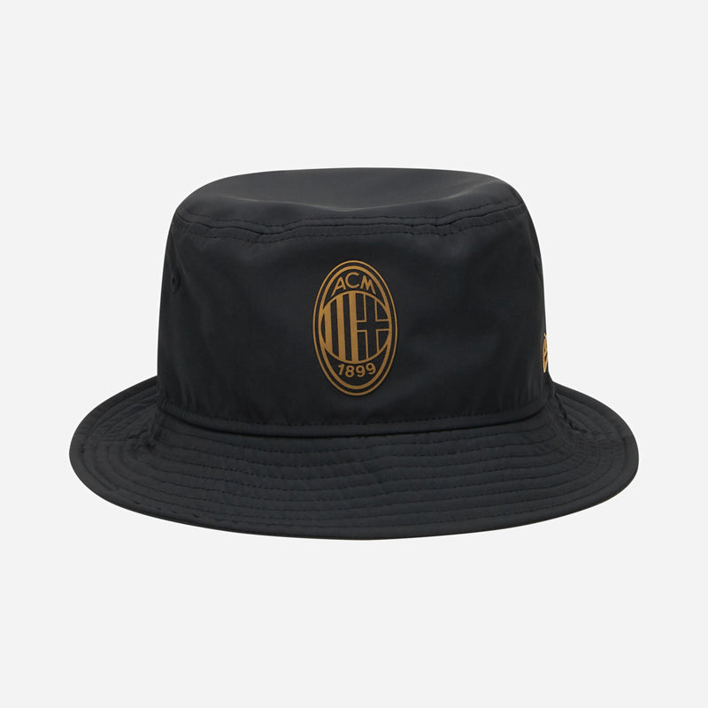 NEW ERA X AC MILAN BUCKET HAT WITH LOGO