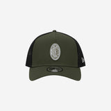 NEW ERA X AC MILAN TRUCKER CAP WITH LOGO