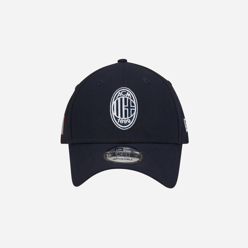 9FORTY® NEW ERA X AC MILAN CAP WITH ITALY FLAG