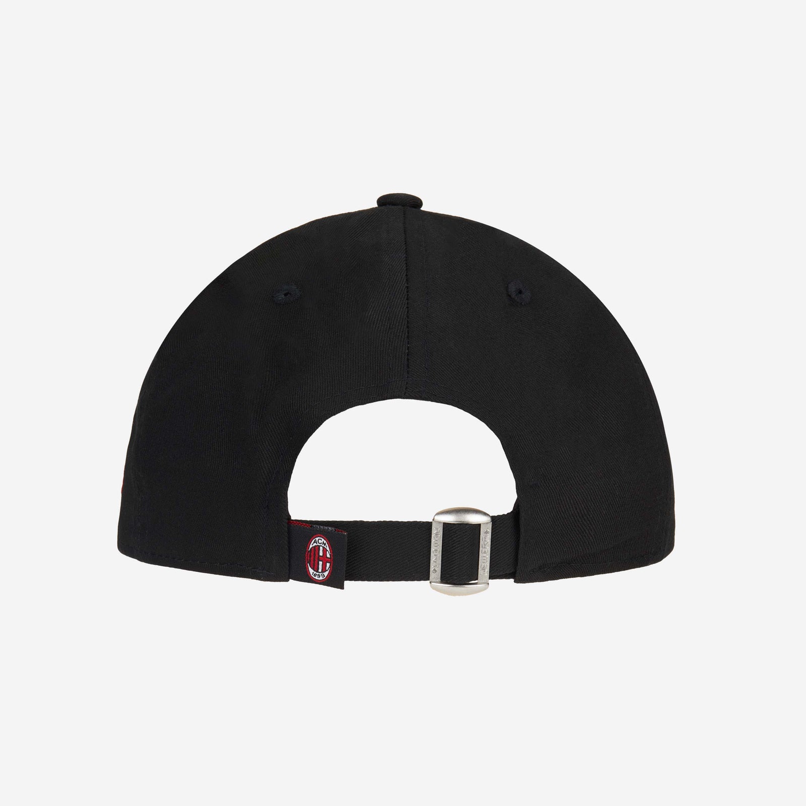 キャップ New Era AC Milan Performance Ball Cap Black 9FORTY® NEW ERA X AC MILAN CAP WORDMARK WITH LETTERING | AC