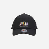 9TWENTY® NEW ERA X AC MILAN CAP WORDMARK WITH LETTERING 