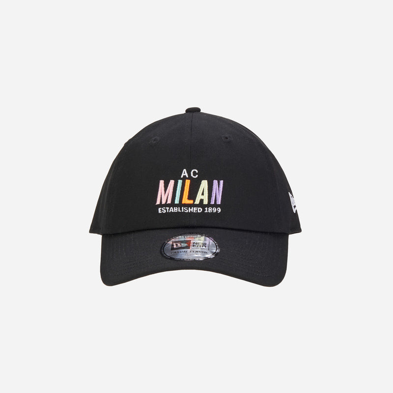 CAPPELLINO 9TWENTY® NEW ERA X AC MILAN WORDMARK CON SCRITTA