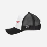 NEW ERA X AC MILAN TRUCKER CAP WORDMARK WITH LETTERING