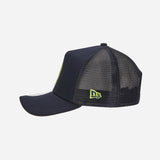 NEW ERA X AC MILAN TRUCKER CAP SEASONAL POP WITH LOGO