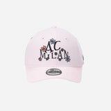 CAPPELLINO 9FORTY® NEW ERA X AC MILAN CON LOGO E FIORI RICAMATI