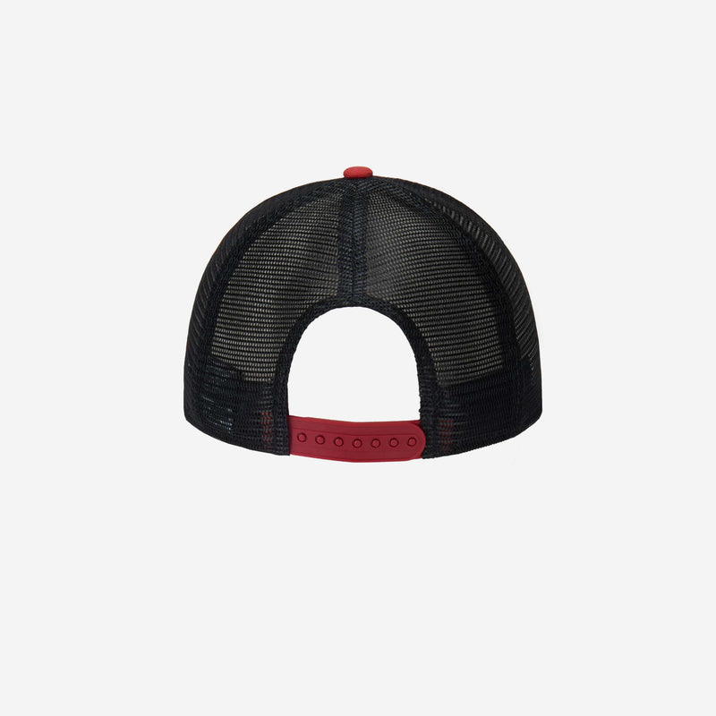 CAPPELLINO TRUCKER NEW ERA X AC MILAN CON SCRITTA