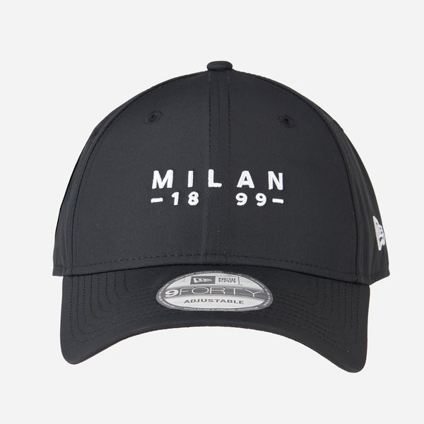 9FORTY® NEW ERA X AC MILAN CAP WITH LOGO AND EMBROIDERED 'AC MILAN'